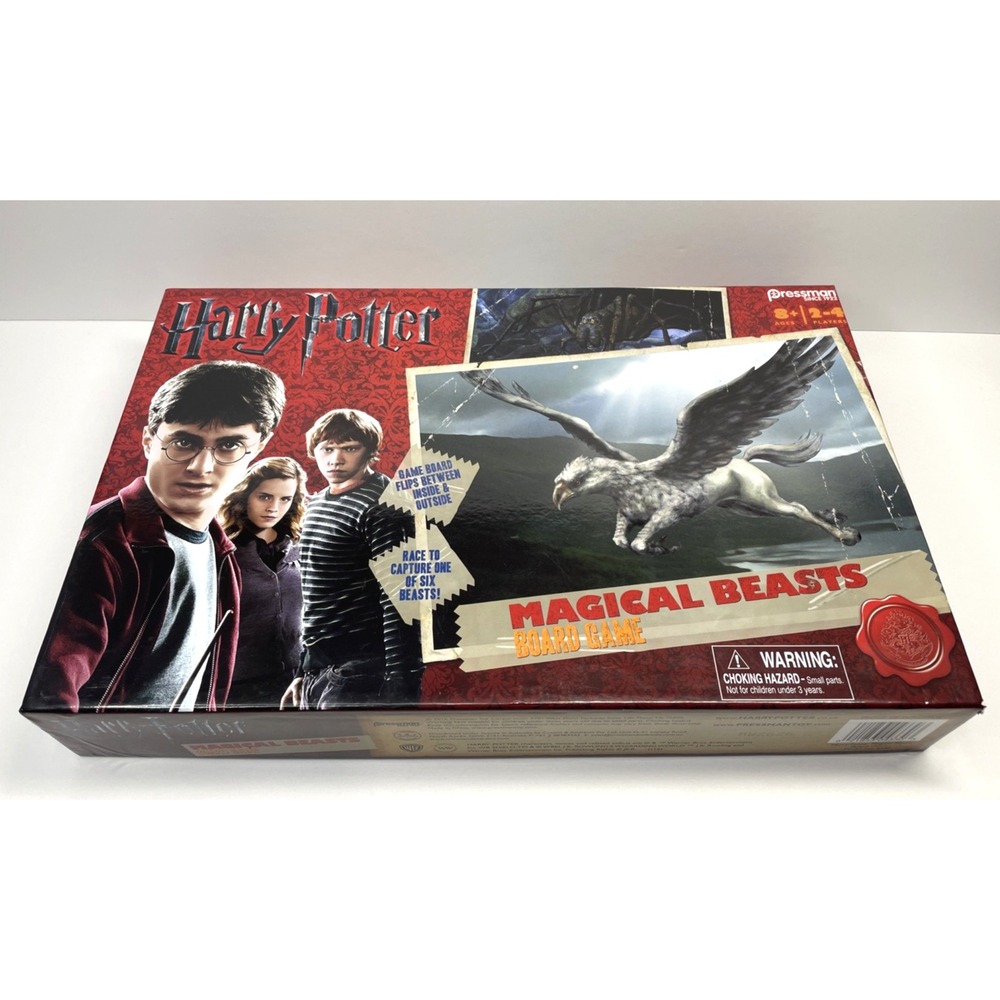 2016 Harry Potter Magical Beasts Board Game 100% Complete*